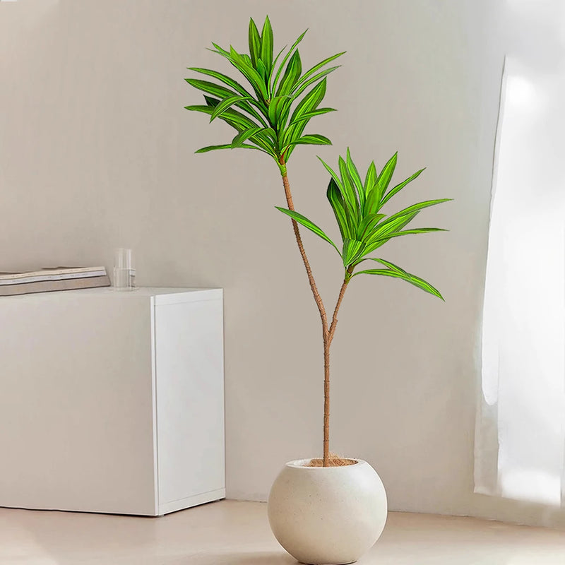 plantes tropicales artificielles pour décoration de mariage et maison