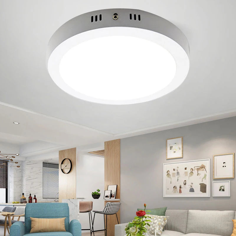 plafonnier à panneau led ultra fin pour intérieur