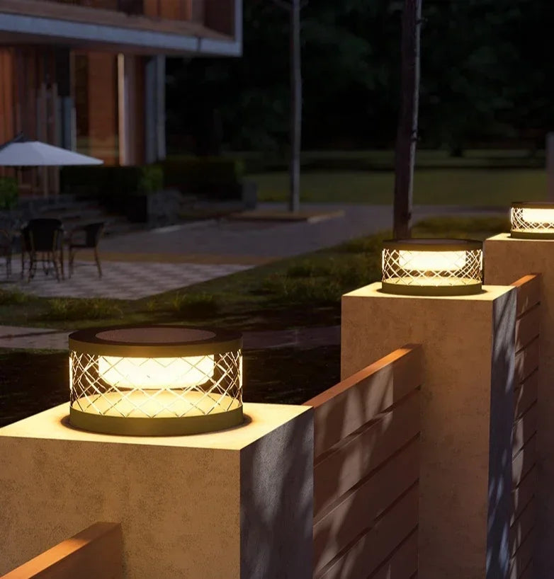 lampe led solaire avec détecteur de mouvement pour jardin extérieur