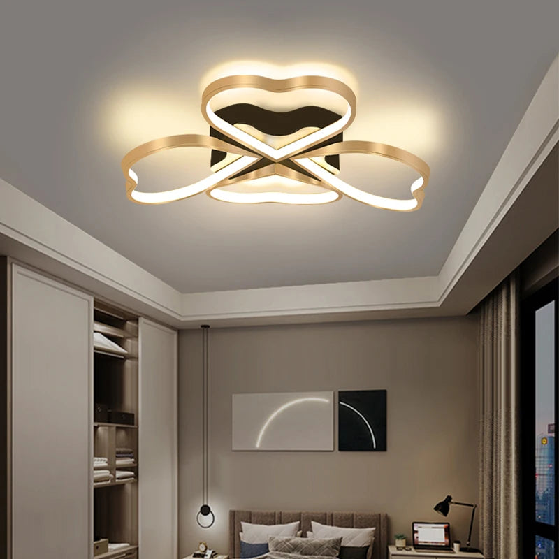 plafonnier led créatif nordique pour éclairage intérieur décoratif