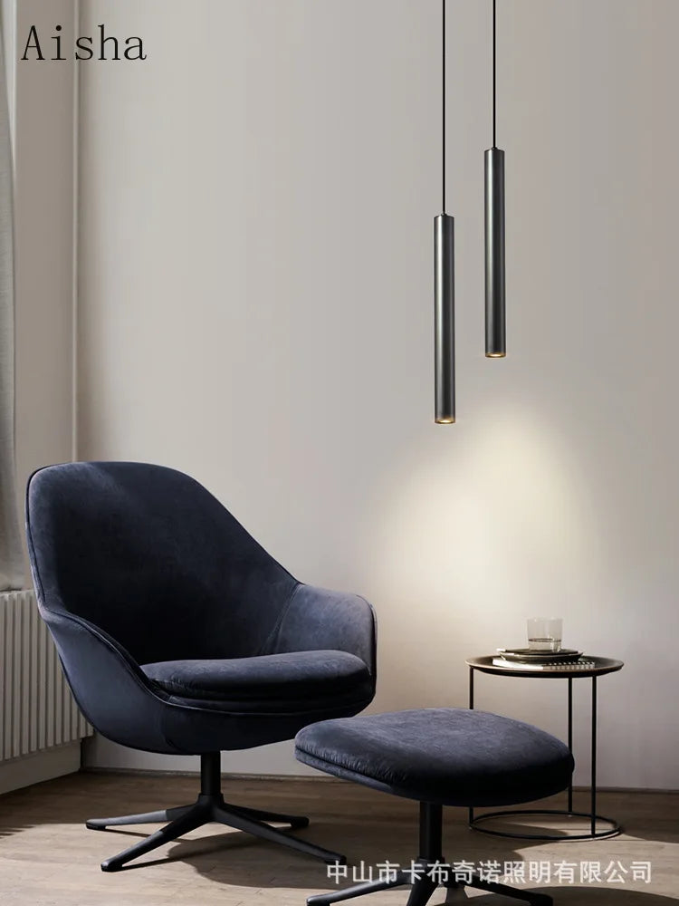 suspension en cuivre design minimaliste pour décoration intérieure