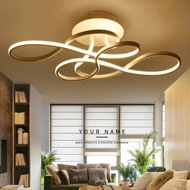 plafonnier moderne led pour décoration intérieure élégante et lumineuse