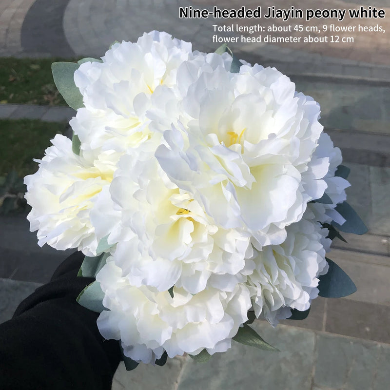 grande hortensia artificielle tactile pour décoration mariage et événements