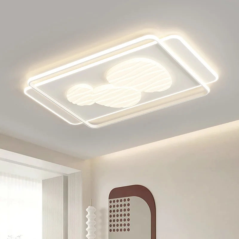 plafonnier à led moderne pour décoration intérieure et luminaires élégants