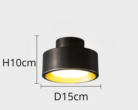 plafonnier led en cuivre design moderne pour décoration intérieure luxe