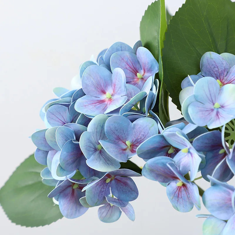 branche d'hortensia artificielle bouquet de fleurs décoratif