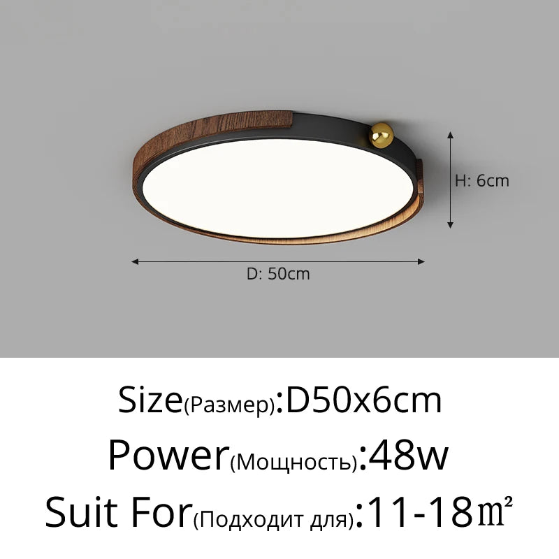 plafonnier nordique à LED design moderne pour intérieur