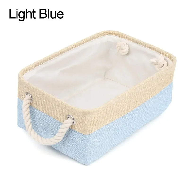 panier de rangement pliable pour linge et jouets