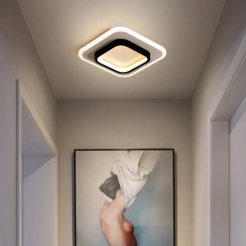 plafonnier led moderne minimaliste pour décoration maison