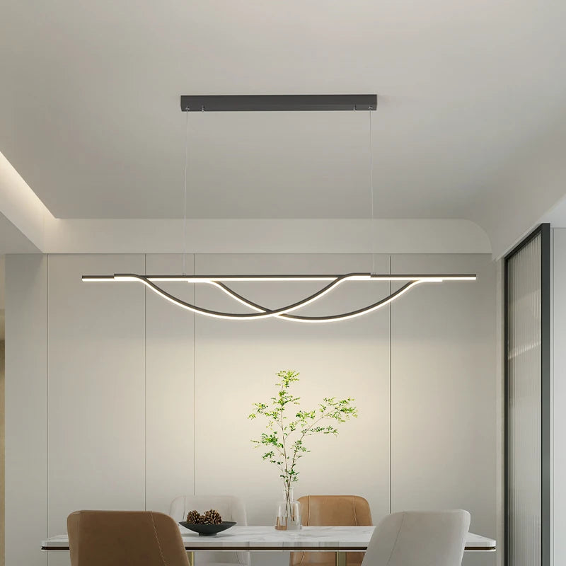 lustre moderne minimaliste nordique pour bar et restaurant