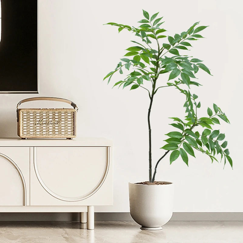 grandes plantes artificielles faux ficus pour décoration intérieure et extérieure