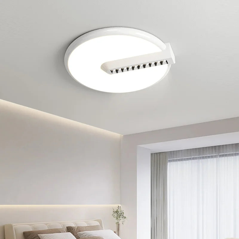 plafonnier led moderne avec télécommande pour décoration