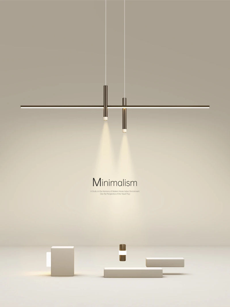 lustre led minimaliste nordique créatif simple et moderne