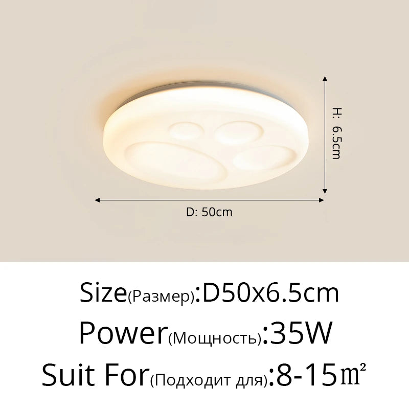 plafonnier led décoratif moderne pour un éclairage ajustable