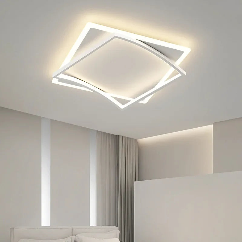 lustre moderne à leds pour intérieur de maison