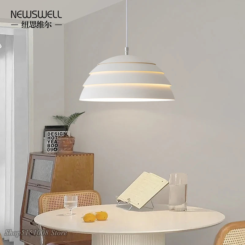 lampe suspendue design led moderne nordique industrielle