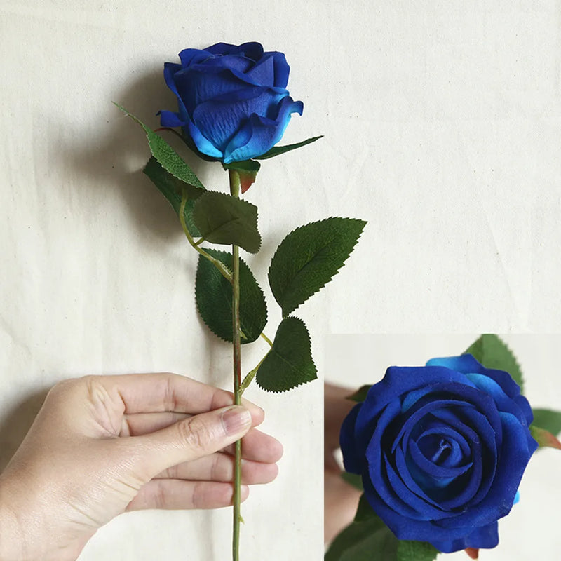 fleur artificielle en flanelle pour décoration intérieure et mariage