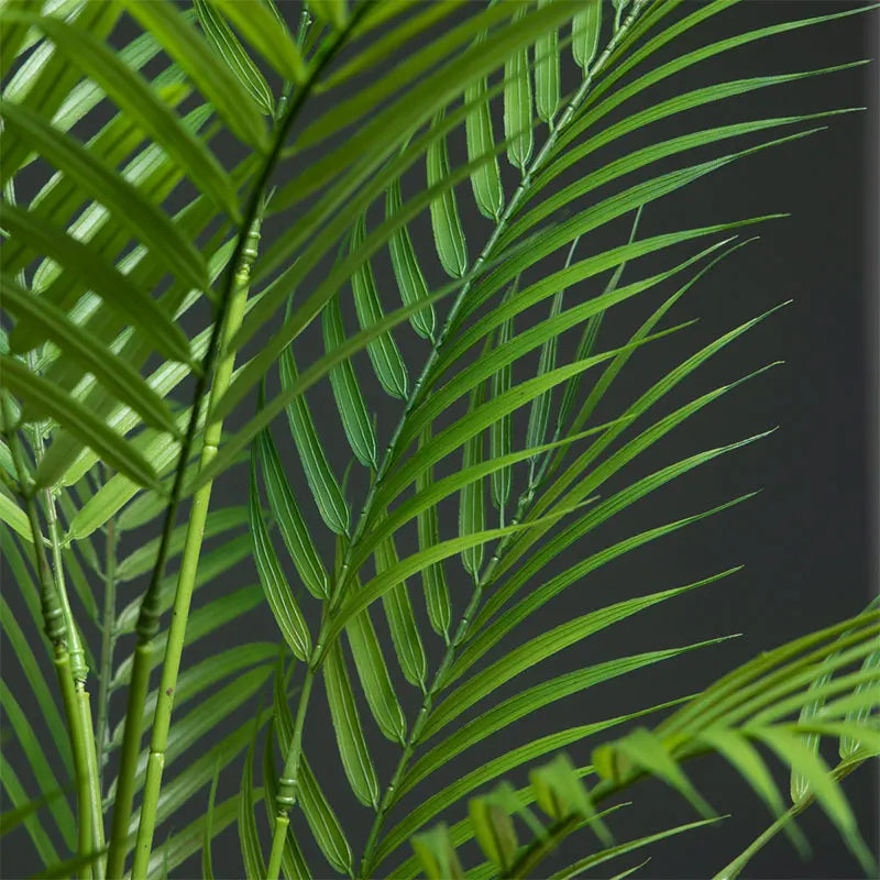 palmier tropical artificiel grandes feuilles pour décoration intérieure et extérieure