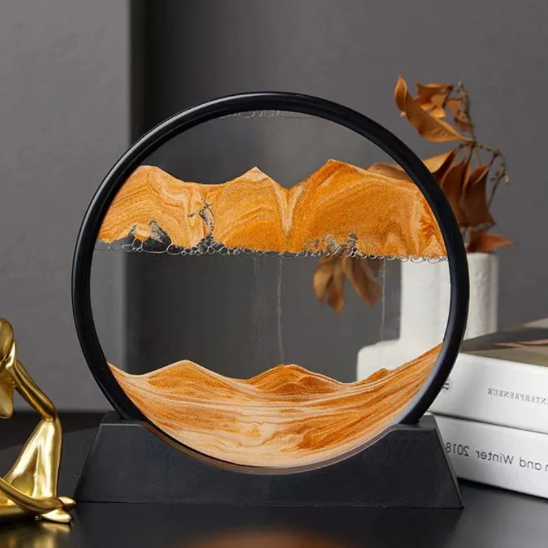 art de sable créatif en verre liquide décor intérieur