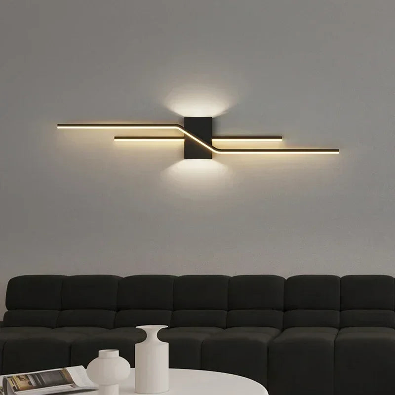 applique murale moderne led lumière décorative intérieure design élégant