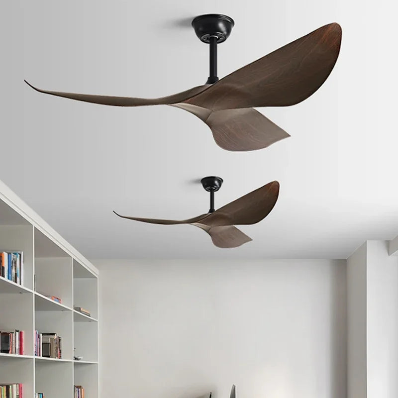 bureau moderne américain ventilateur de plafond sans lumière télécommande