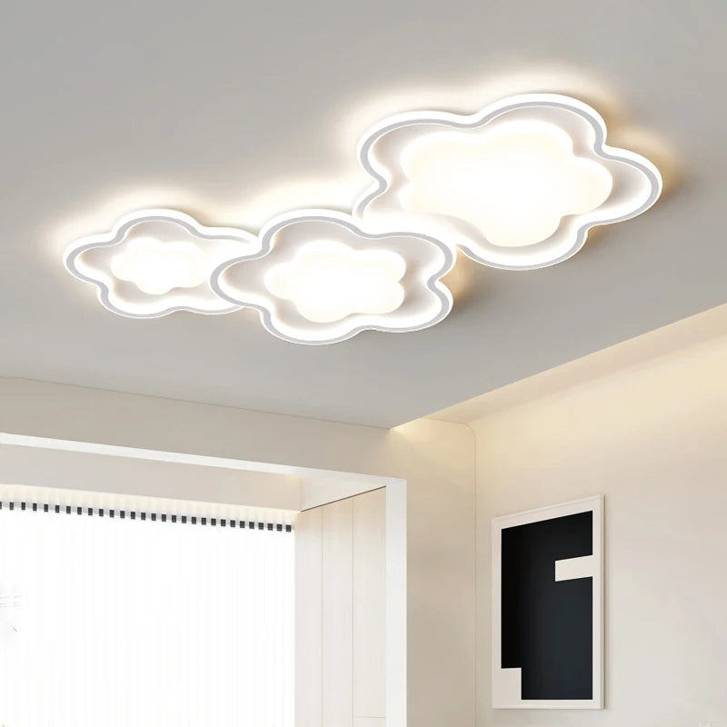 plafonnier led étoile moderne pour décoration intérieure élégante