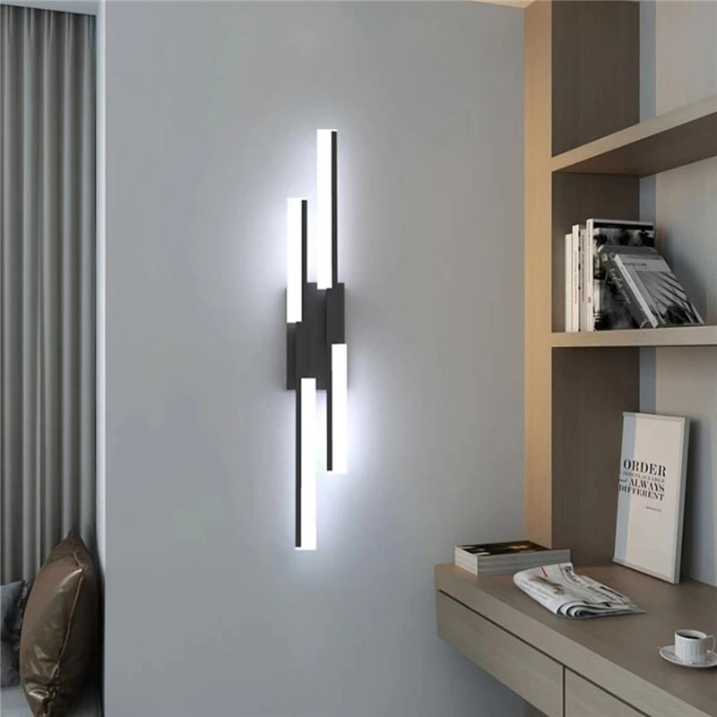 applique murale led de luxe simple et moderne pour hôtel