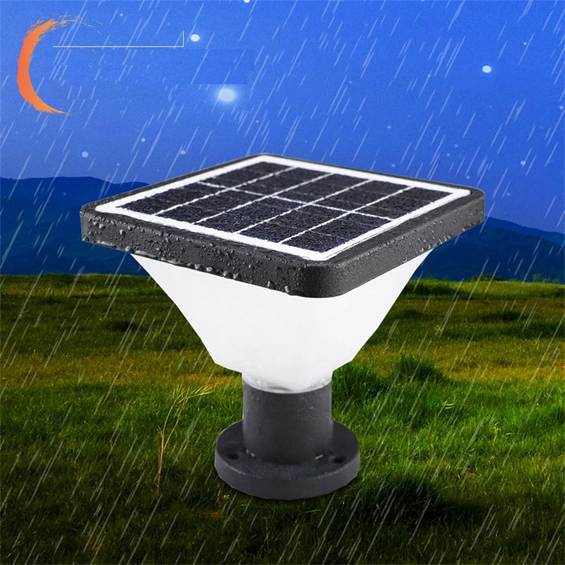 lampe de jardin solaire moderne pour décoration extérieure économique