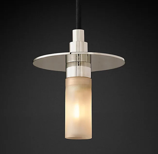 suspension en fer chromé luminaire décoratif moderne pour intérieur