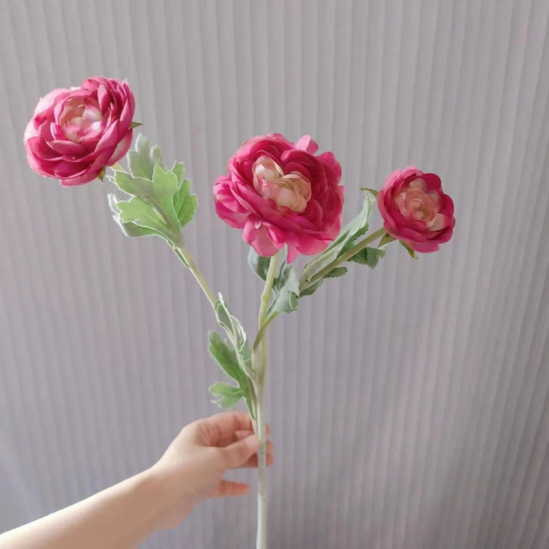 bouquet de fleurs artificielles en soie pour décoration et accessoires photo