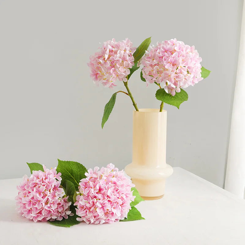 fleur d'hortensia artificielle pour décoration de mariage et fête