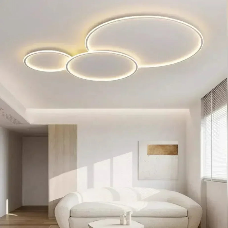 plafonnier led minimaliste nordique pour décoration intérieure