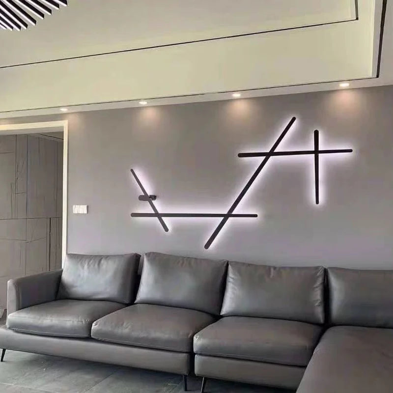 applique murale led design minimaliste moderne pour intérieur élégant