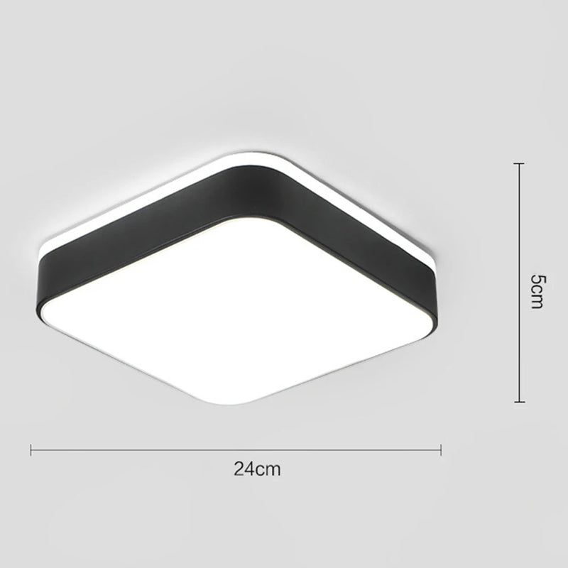 plafonnier led ultra-mince moderne minimaliste nordique