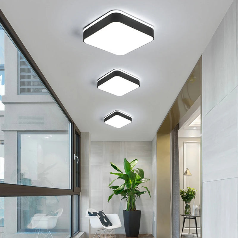 plafonnier led ultra-mince moderne minimaliste nordique