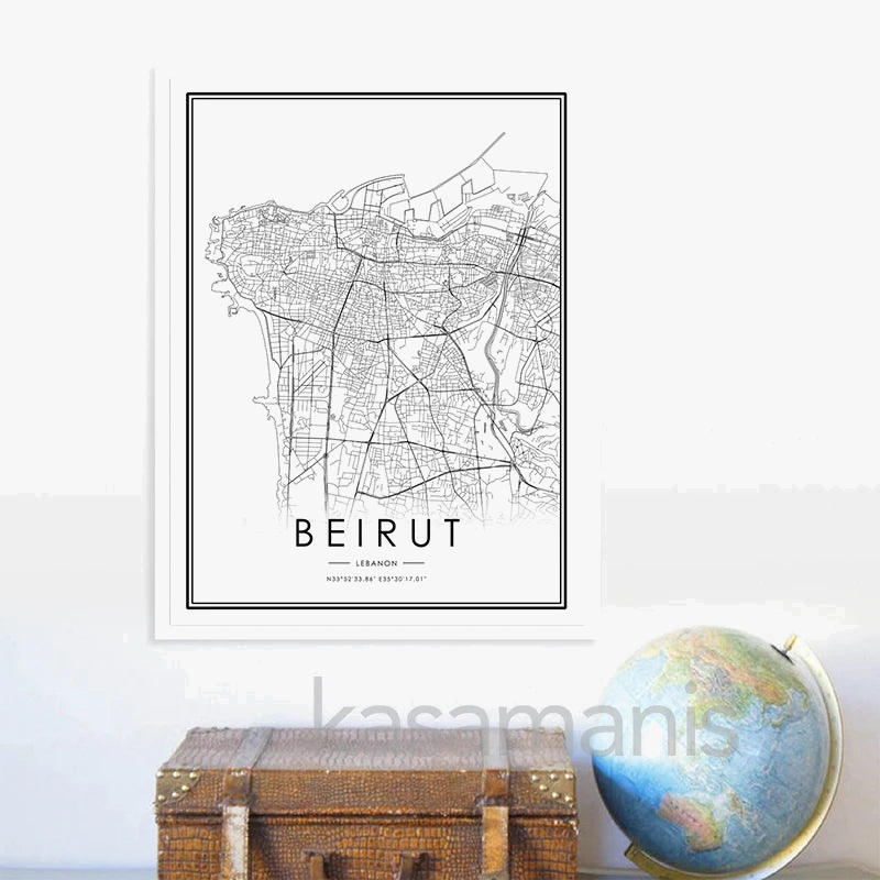 carte-de-beyrouth-toile-noire-et-blanche-d-coration-murale-moderne-4.png