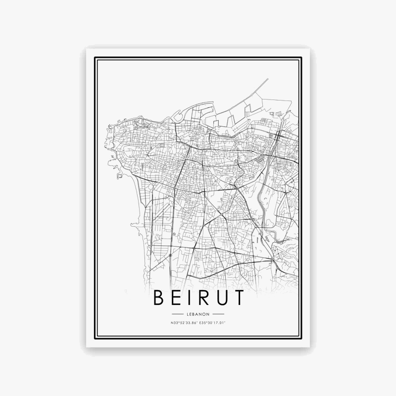 carte-de-beyrouth-toile-noire-et-blanche-d-coration-murale-moderne-6.png