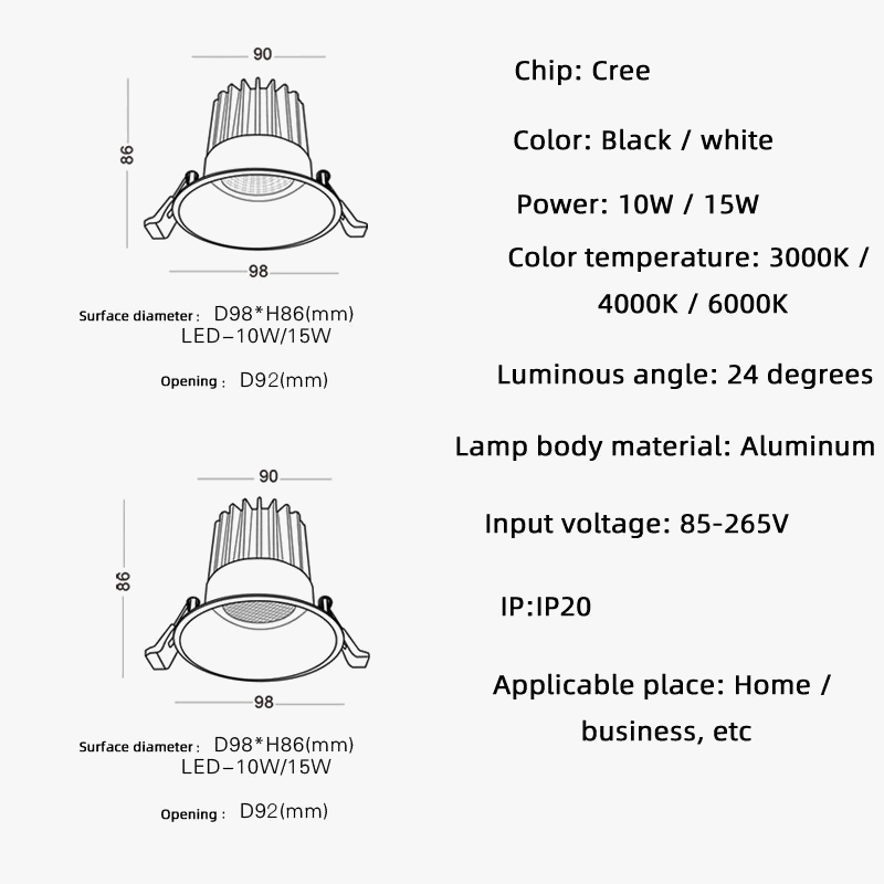 saiyo-spots-led-anti-blouissement-encastr-s-nid-d-abeille-projecteurs-3.png