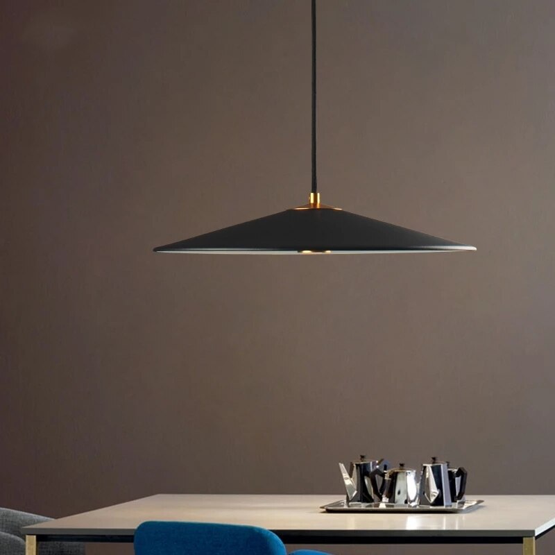 pendant light design LED conical flat Vermont