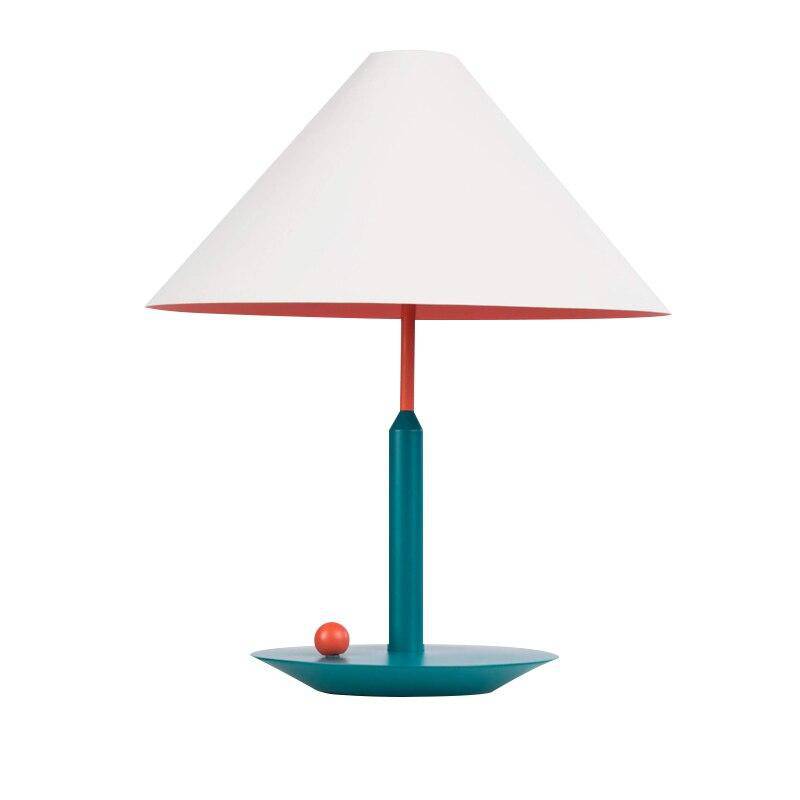 Lami, lampe sur pied ajustable avec abat-jour blanc