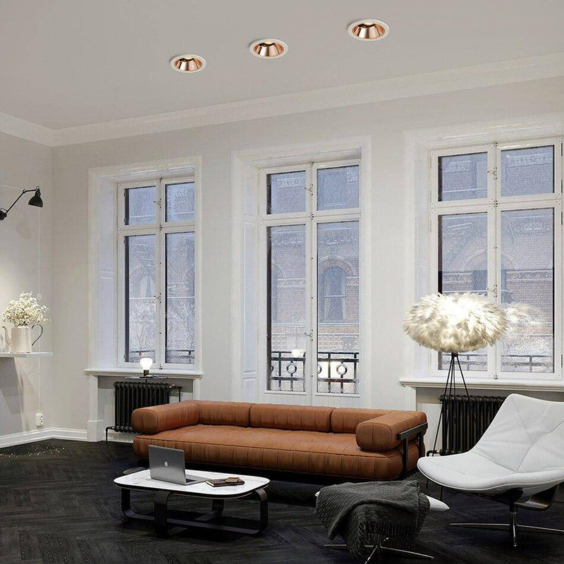 Spot lumineux LED encastrable aux couleurs changeantes pour le plafond,  luminaire décoratif de plafond, idéal pour