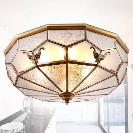Hofstein Plafonnier Herford en bois, verre & métal brun/noir, 2 spots de  plafond retro-industriels pivotants, luminaire idéal dans un salon vintage,  pour 2 ampoule GU10 max. 50 Watt, compatible ampoules LED 