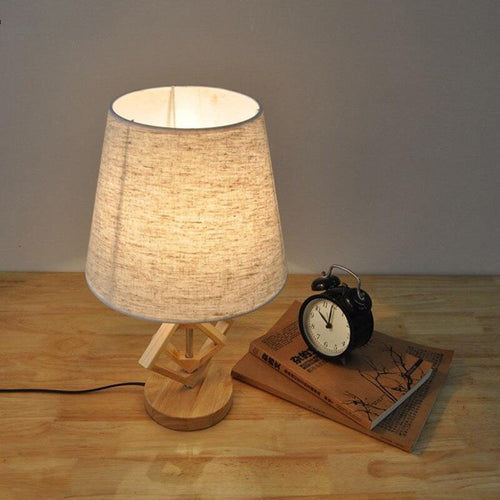Lampe de chevet lumi nature bois teck - Nature et zen/Luminaire et objet  décoratif nature et zen - decoroots